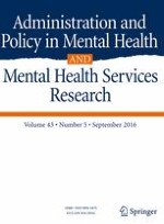 Administration and Policy in Mental Health and Mental Health Services Research 5/2016