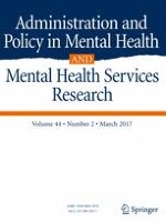 Administration and Policy in Mental Health and Mental Health Services Research 2/2017