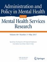 Administration and Policy in Mental Health and Mental Health Services Research 3/2017