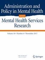 Administration and Policy in Mental Health and Mental Health Services Research 6/2017
