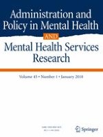 Administration and Policy in Mental Health and Mental Health Services Research 1/2018