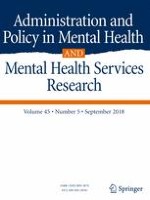 Administration and Policy in Mental Health and Mental Health Services Research 5/2018