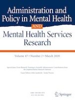 Administration and Policy in Mental Health and Mental Health Services Research 2/2020