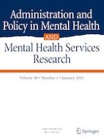Administration and Policy in Mental Health and Mental Health Services Research 1/2021