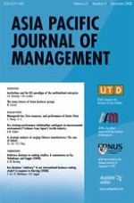 Asia Pacific Journal of Management 4/2008
