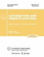 Automation and Remote Control 8/2008