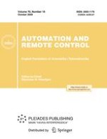 Automation and Remote Control 10/2009