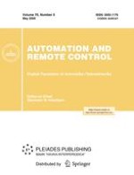 Automation and Remote Control 5/2009