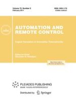 Automation and Remote Control 2/2011