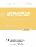 Automation and Remote Control 1/2012