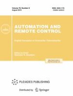 Automation and Remote Control 8/2015