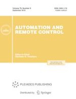 Automation and Remote Control 9/2018