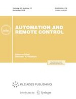 Automation and Remote Control 11/2019