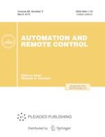 Automation and Remote Control 3/2019