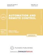 Automation and Remote Control 9/2021