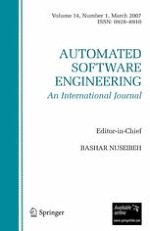 Automated Software Engineering 1/2007