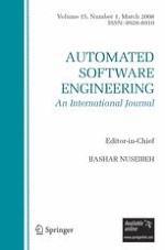 Automated Software Engineering 1/2008