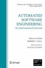 Automated Software Engineering 2/2013
