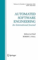 Automated Software Engineering 3/2016
