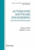 Automated Software Engineering 4/2016