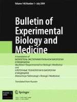 Bulletin of Experimental Biology and Medicine 1/2009