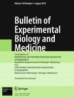 Bulletin of Experimental Biology and Medicine 2/2010