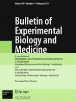 Bulletin of Experimental Biology and Medicine 4/2013