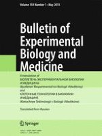 Bulletin of Experimental Biology and Medicine 1/2015