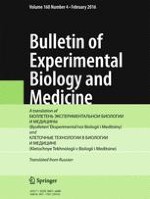 Bulletin of Experimental Biology and Medicine 4/2016