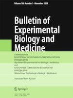 Bulletin of Experimental Biology and Medicine 1/2019