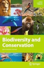 Biodiversity and Conservation 4/2019