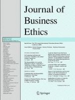 Journal of Business Ethics 4/2013
