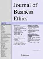 Journal of Business Ethics 3/2014