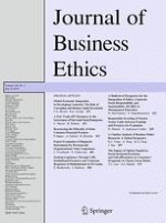 Journal of Business Ethics 3/2016