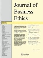 Journal of Business Ethics 1/2016