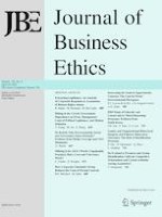 Journal of Business Ethics 4/2022