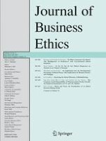 Journal of Business Ethics 4/2007