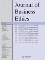 Journal of Business Ethics 3/2009