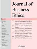 Journal of Business Ethics 2/2009