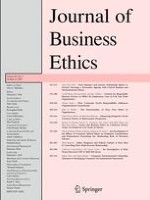 Journal of Business Ethics 2/2009