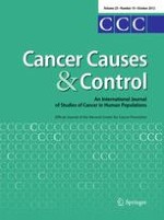 Cancer Causes & Control 10/2012