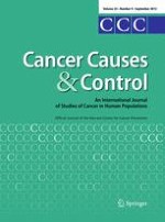 Cancer Causes & Control 9/2012