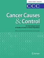 Cancer Causes & Control 1/2013