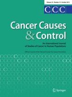 Cancer Causes & Control 10/2013