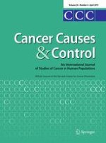 Cancer Causes & Control 4/2013