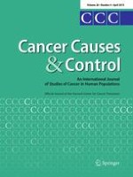 Cancer Causes & Control 4/2015