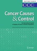 Cancer Causes & Control 11/2016