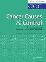 Cancer Causes & Control 8/2016