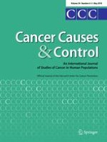 Cancer Causes & Control 4-5/2018