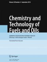 Chemistry and Technology of Fuels and Oils 4/2014